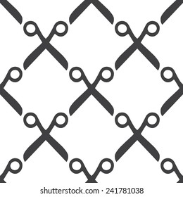 scissors, vector seamless pattern, Editable can be used for web page backgrounds, pattern fills  
