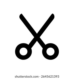 Scissors -vector. Simple vector icon.