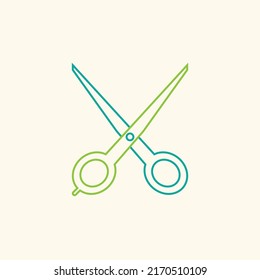 scissors vector for website symbol icon presentation