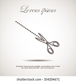 scissors,icon