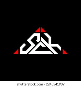 SCK letter logo creative design with vector graphic, SCK simple and modern logo.