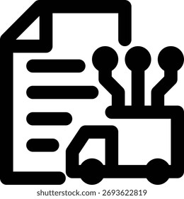 SCM, Gliederungssymbol "Supply Chain Distribution"