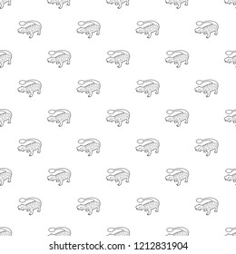 Scolosaurus pattern vector seamless repeating for any web design