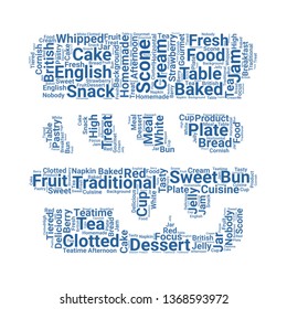 scone word cloud. tag cloud about scone