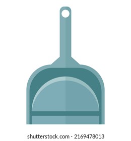 Scoop for cleaning on a white background. Vector illustration.