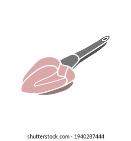 Coge con un asa. Estilo Doodle. Elemento vectorial para el diseño.