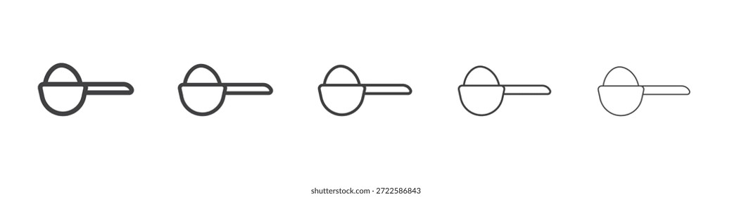 Scoop design de ícone, logotipo, aplicativo, UI. Ilustração vetorial, EPS