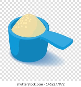 Scoop icon. Isometric illustration of scoop vector icon for web