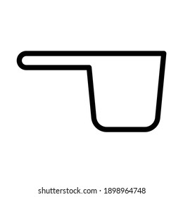 icono de equipo de baño vectorial en fondo blanco en formato EPS
