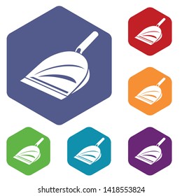 Scoop icon. Simple illustration of scoop vector icon for web