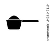 scoop icon vector design template simple and clean