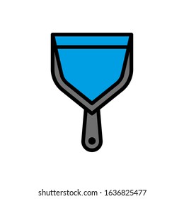 Scoop icon vector sign and symbol on trendy design 
