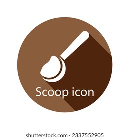 scoop icon vector template illustration logo design