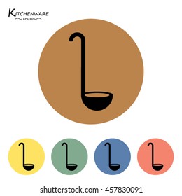 Scoop icons set.Vector illustration
