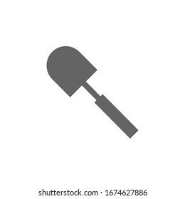Scoop, shovel icon. Simple vector summer icons for ui and ux, website or mobile application