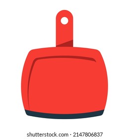 Scoop vector cartoon illustration isolated on background.