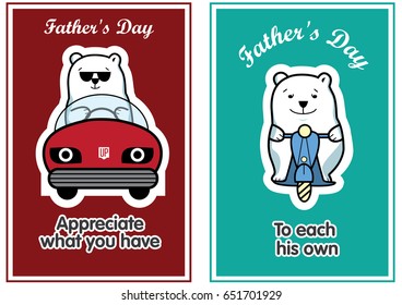 scooter. bear. car.