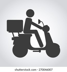 scooter bike design, vector illustration eps10 graphic 