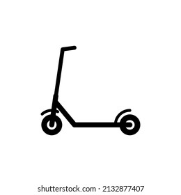 Scooter bike icon design template vector isolated illustration