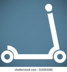 scooter for children icon