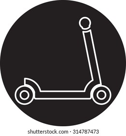 scooter for children icon