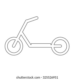 scooter children icon