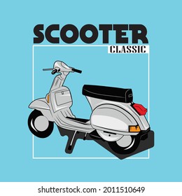 scooter classic ready eps 10 format 