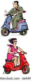 scooter drivers