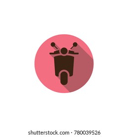 Scooter flat icon vector design