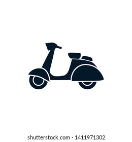 scooter icon design template. Trendy style, vector eps 10