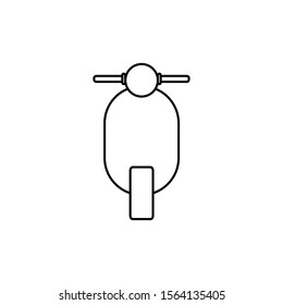 scooter icon design vector template