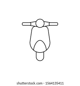 scooter icon design vector template