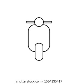 scooter icon design vector template