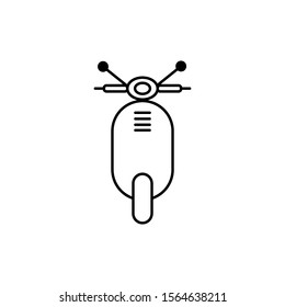 scooter icon design vector template