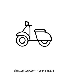 scooter icon design vector template