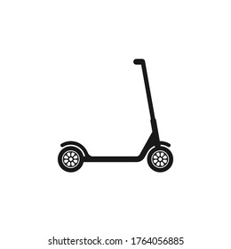 Scooter icon flat vector illustration