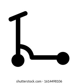 scooter icon isolated sign symbol vector illustration - high quality black style vector icons
