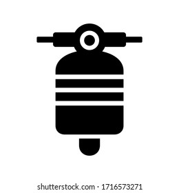 scooter icon or logo isolated sign symbol vector illustration - high quality black style vector icons

