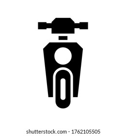 scooter  icon or logo isolated sign symbol vector illustration - high quality black style vector icons
