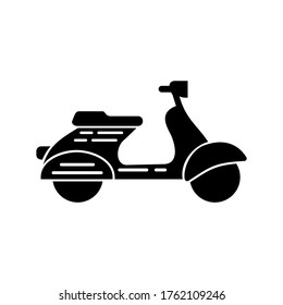 scooter  icon or logo isolated sign symbol vector illustration - high quality black style vector icons
