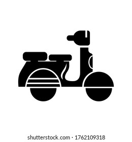 scooter  icon or logo isolated sign symbol vector illustration - high quality black style vector icons
