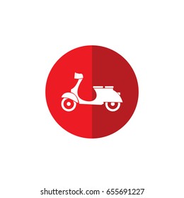 Scooter Icon Logo Vector Template