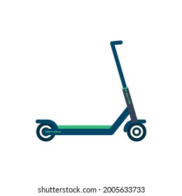 Scooter icon. Modern illustration. Flat vector. Isolated on white background .