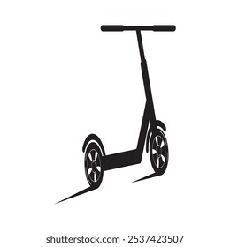 Plantilla de logotipo de ilustración de diseño de símbolo de scooter
