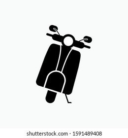 
Scooter Icon - Transportation Vector, Sign and Symbol for Design, Presentation, Website or Apps Elements.