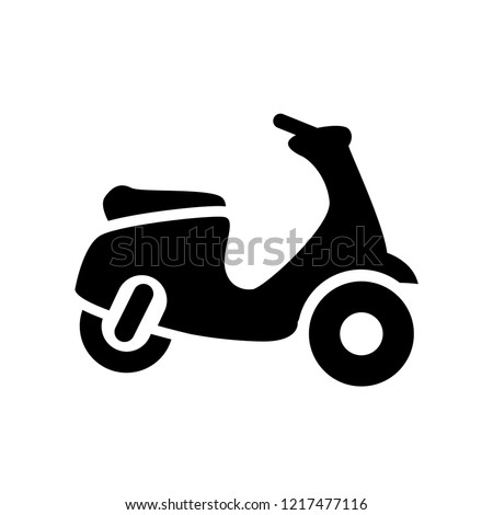 Similar – Image, Stock Photo Retro motorbike on platform lift in workshop