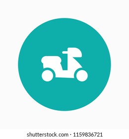 scooter icon vector