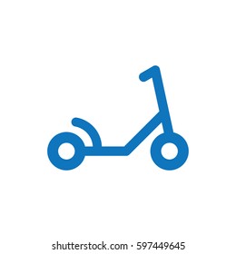 Scooter icon vector