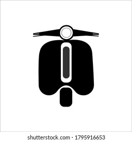 Icono de Scooter. Ilustración de concepto vectorial para el diseño.