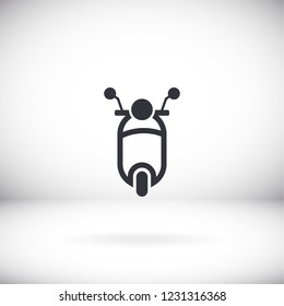 Scooter icon. Vector  Eps 10 